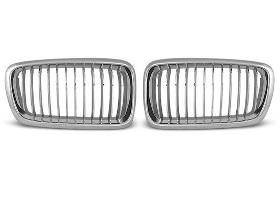 Решетка (ноздри) радиатора chrome для BMW 7 E38