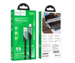 Кабель HOCO U119 5A Machine charging data cable Type-C