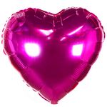 Шар (18"/46 см) Сердце, Фуше