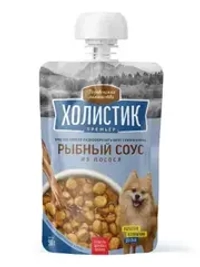 Деревенские лакомства Холистик Премьер Рыбный соус из лосося для собак, 90г