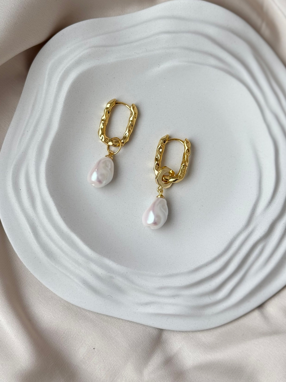 Серьги из жемчуга