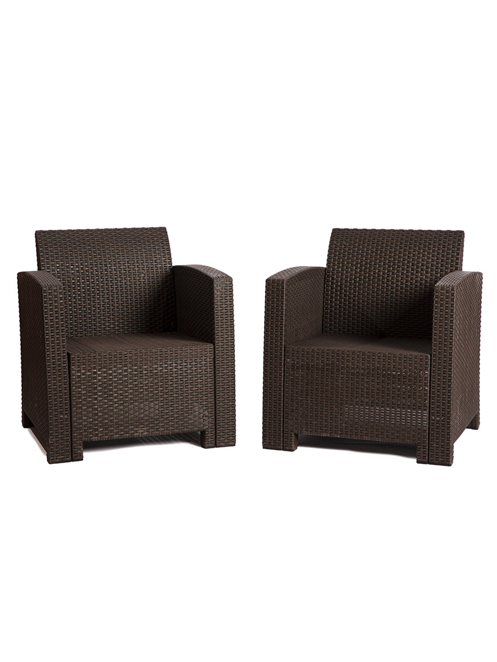 Комплект мебели под искусственный ротанг для отдыха Калифорния «California Family Mini Set» арт.77787/77763/8422 — 2П