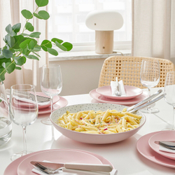 IKEA STENTICKA  (ИКЕА СТЕНТИСКА)  -  Миска, розовая, 30 см