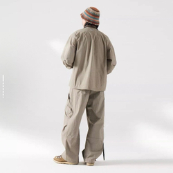 Брюки Nothomme Blue Outdoor Water Repellent Adjustable drawstring Pants Gray khaki
