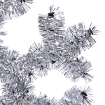 Украшение фольгированное «Снежинка» 30 см, серебро