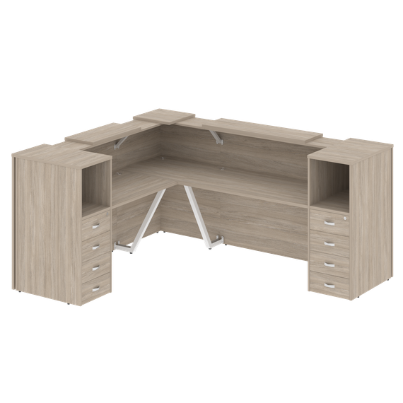 Onix Ресепшн O.R-K-29 Дуб Аттик 2575*2175*1187