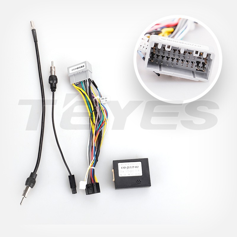 Магнитола для Jeep Compass 2006-2010 - Teyes CC3 Android 10, ТОП процессор, 4/32 Гб, CarPlay, SIM-слот