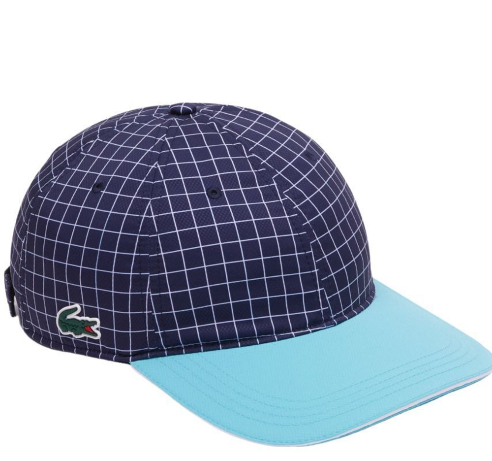 Теннисная кепка Lacoste Hardwearing-Lightweight Tennis Cap - Blue