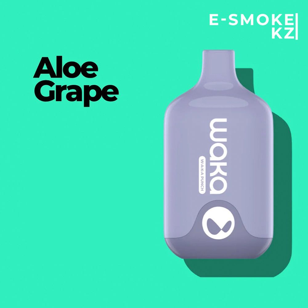 WAKA SMASH-6000 (Aloe Grape | Алоэ Виноград)