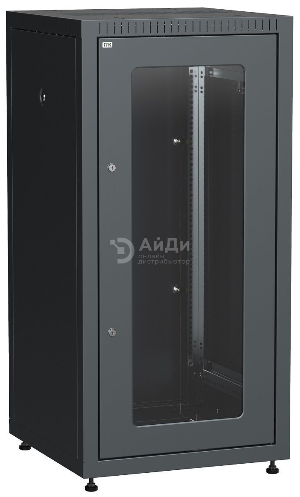 Шкаф телекоммуникационный напольный ITK LE05-24U68-GM