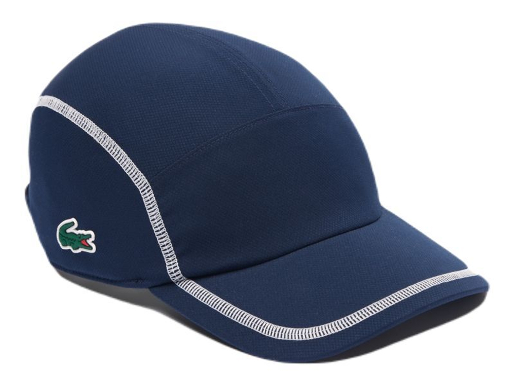 Теннисная кепка Lacoste Colourblock Tennis Cap - Blue