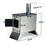 ПЕЧКА TALBERG NORGA STOVE 35х18х26 СМ