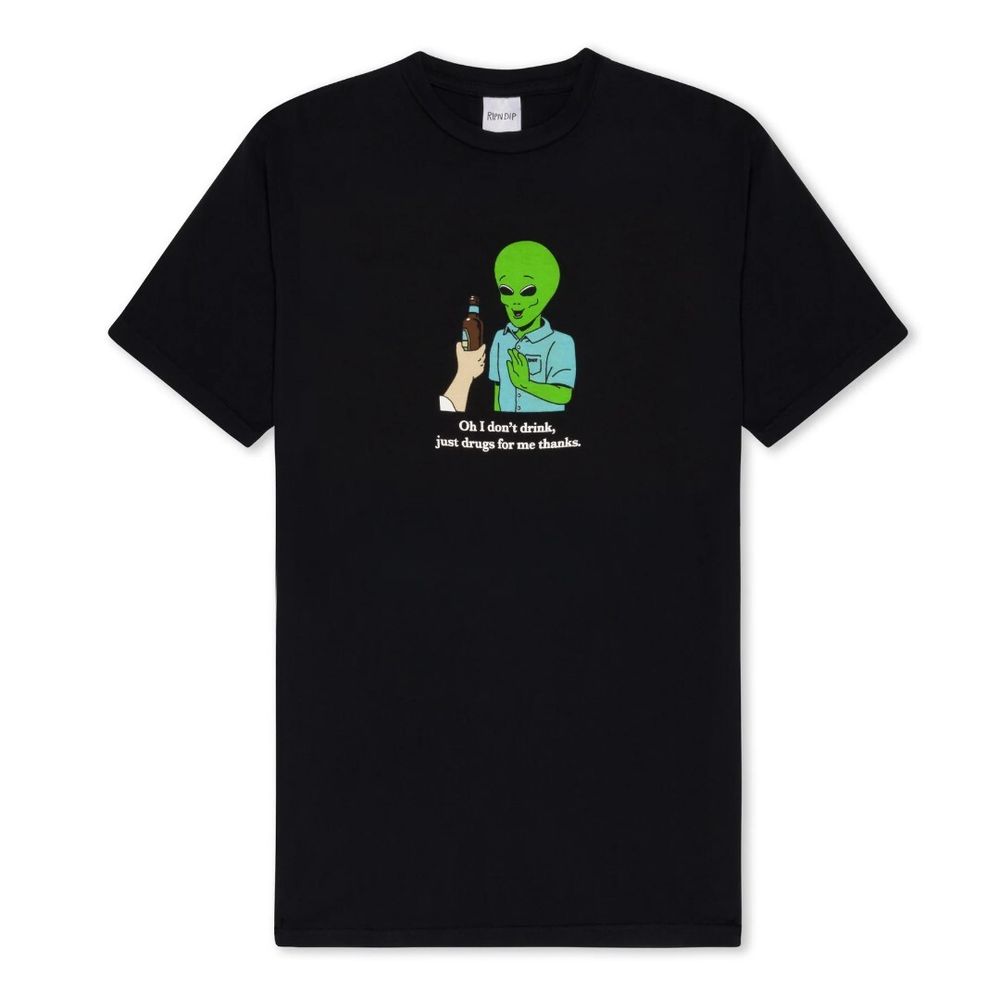 Футболка Ripndip I Don&#39;t Drink Tee Black