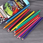 Карандаши 12цв. "Машинка" корпус пластиковый шестигранный (Darvish)