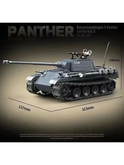 Конструктор Немецкий танк Пантера 1180 деталей 100246