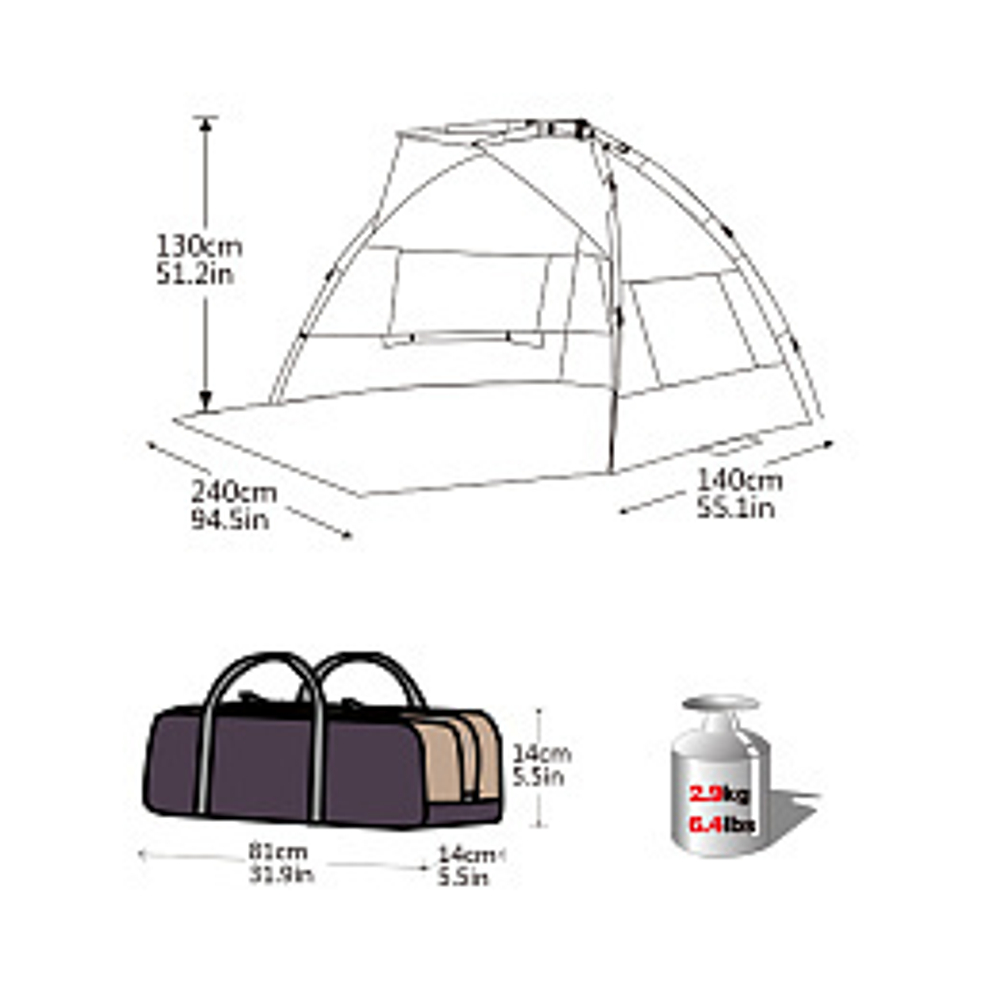 ТЕНТ-ЗАСИДКА KINGCAMP 7004 MISSISIPI  FANTASY