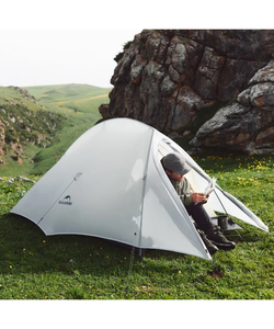 Палатка Naturehike Cloud Up tents UL Si 2-местная, алюминиевый каркас, серая