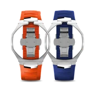 Корпус для часов POP-Swatch x AP - ORENJI HACHI из 2 ремешков