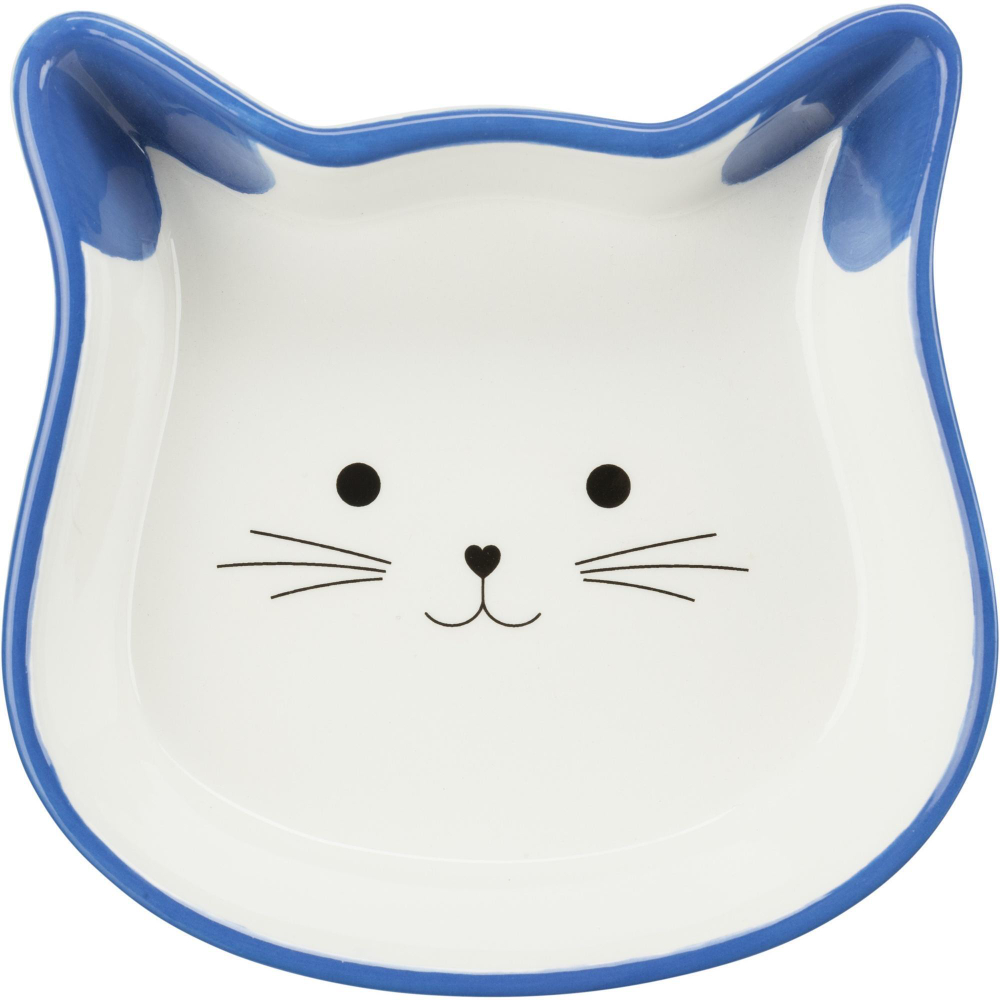 Миска для собак и кошек Trixie Cat Face, размер 12см.