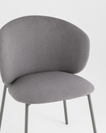 Стул Блейз велюр серый