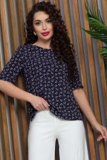 Блуза Джоан (синяя) Б13082-16М LT Collection