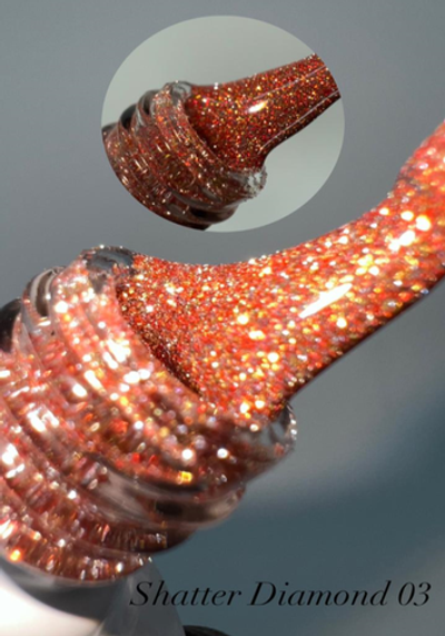 Гель-лак FOR YOU Shatter Diamond № 03