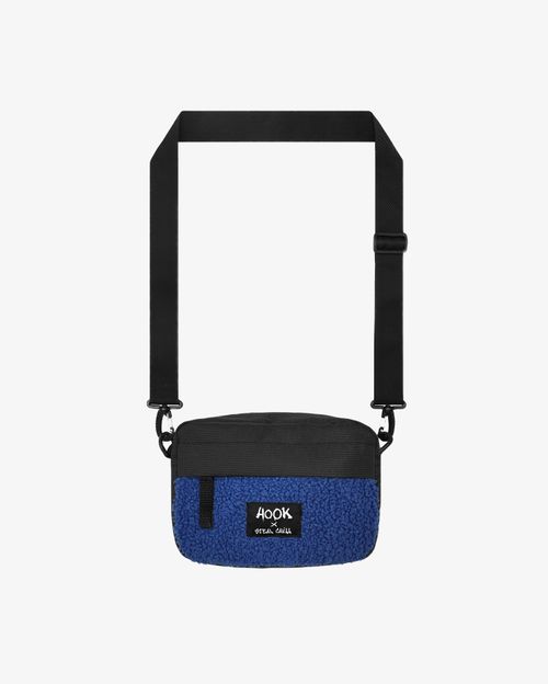 Сумка Hook Мессенджер Бастард Шерпа синяя