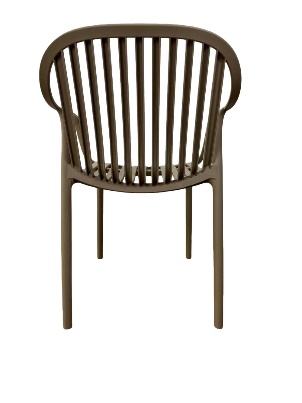 "Мохито" стул пластиковый, цвет бежево-коричневый