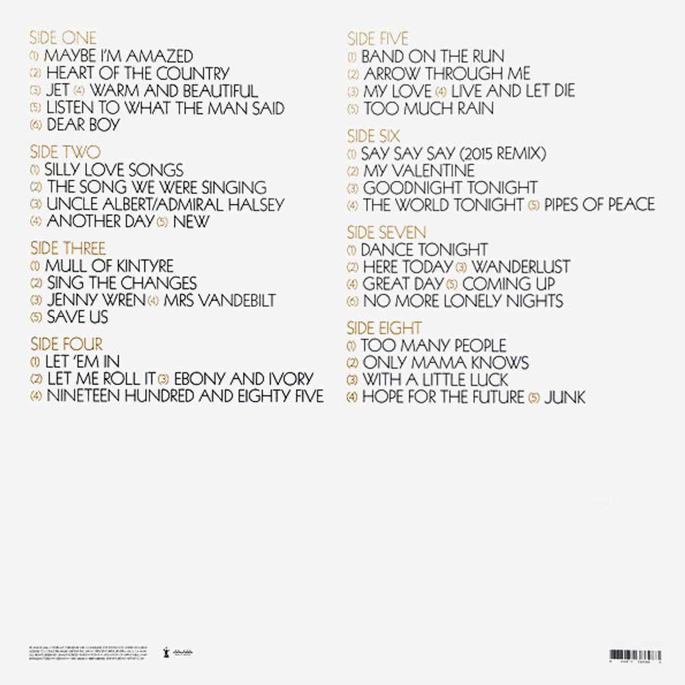 Paul McCartney / Pure McCartney (4LP)