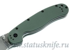 Нож Ontario Rat 1 D2 8867OD зеленыйфотография - 3