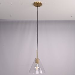 Подвесной светильник RH Utilitaire Funnel Pendant Brass