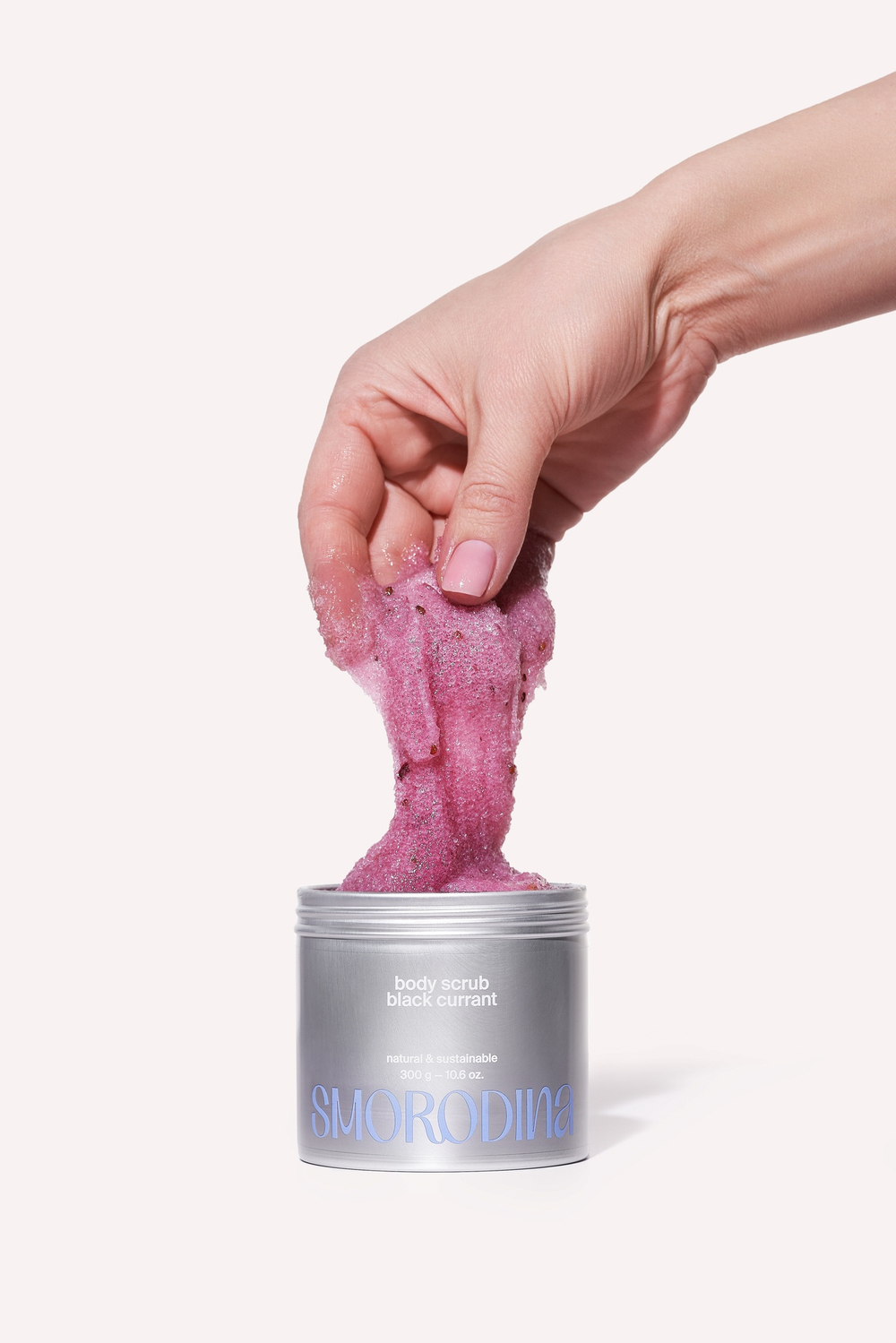 Smorodina Сахарно-соляной скраб-желе для тела "Вишнёвый брауни", 300г