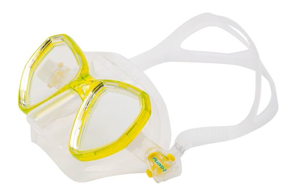 Набор Salvimar маска Morpheus и трубка Time Splash Желтый