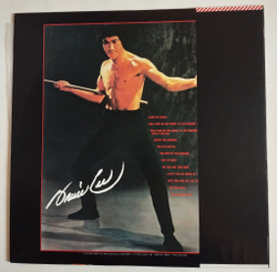Винтажная виниловая пластинка LP Ensemble Petit and Screenland Orchestra Legend Of Bruce Lee (Japan 1978) (Obi)
