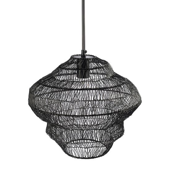 Светильник подвесной vinger, D34х35 см, темно-серый