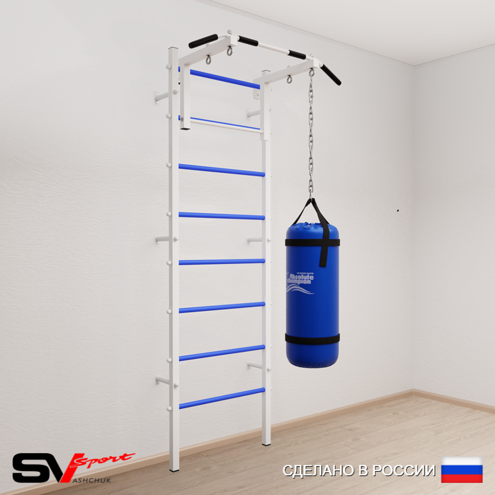 Шведская стенка Sv Sport 5013 (Турник стандарт/Цепь/Мешок 30кг)