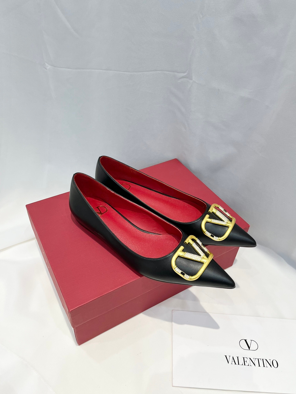 Valentino Vlogo Ballet Flat