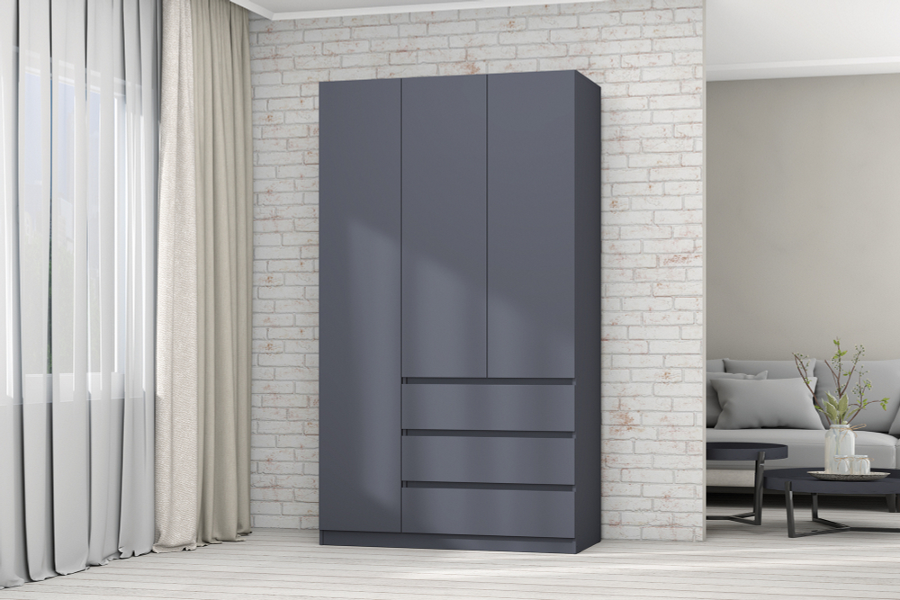 МС "Хилтон". Шкаф №2 1200 Графит
