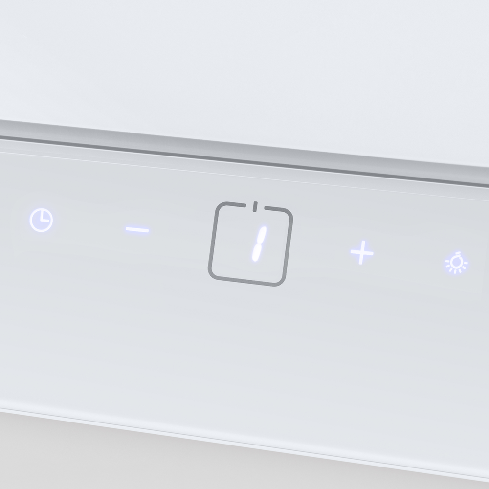 Кухонная вытяжка HOMSair ELF 50 белый фото 9