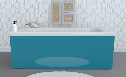 Экран под ванну откидной TR-7-043 бонди глянец