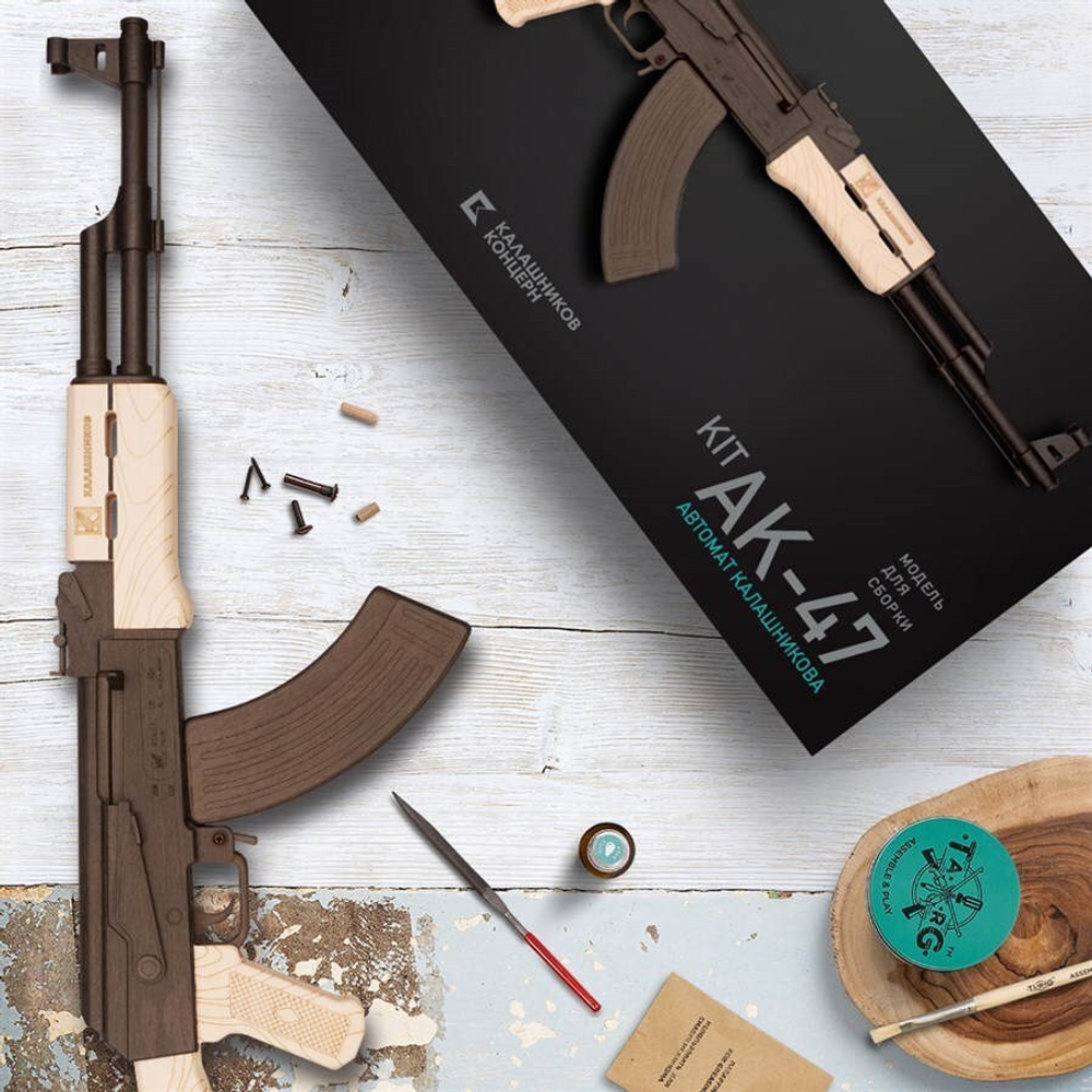 Деревянный автомат AK 47 Tag king Standoff | Автомат Стандофф | АК 47 Стендофф