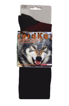 Термоноски AVI-Outdoor NordKapp 948 (чёрн/серый/красн)