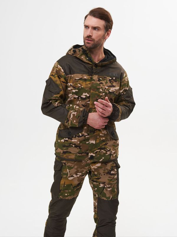 Костюм демисезонный Горка-3 Сombo ткань Смесовая Рип-Стоп/Cat's Eye цвет Мультикам/Хаки