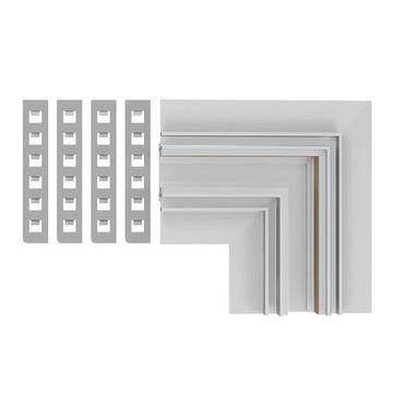 ST1007.529.12 Угол-соединитель для встраиваемого магнитного шинопровода под ГКЛ 12мм ST-Luce Белый SKYLINE 48+