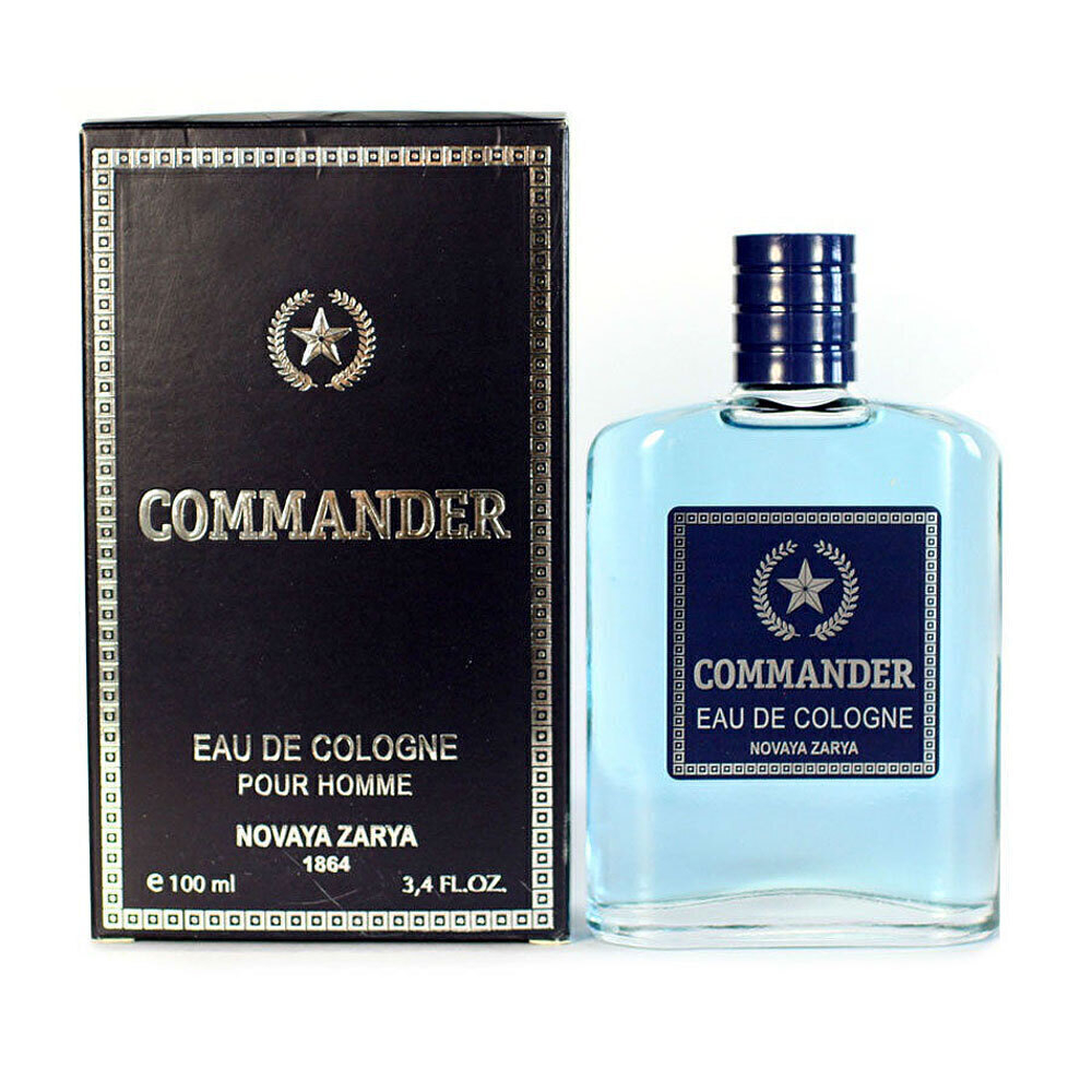 Новая Заря Командор - Commander одеколон в коробке 100 ml