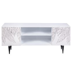 Тумба под ТВ Тропик 155см Классик Айс Сильвер Найт