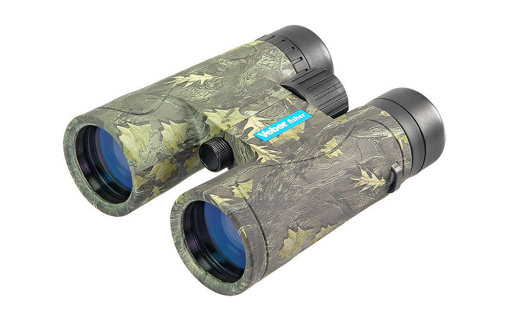 Бинокль Veber 10x42 Fisher camo [25651]
