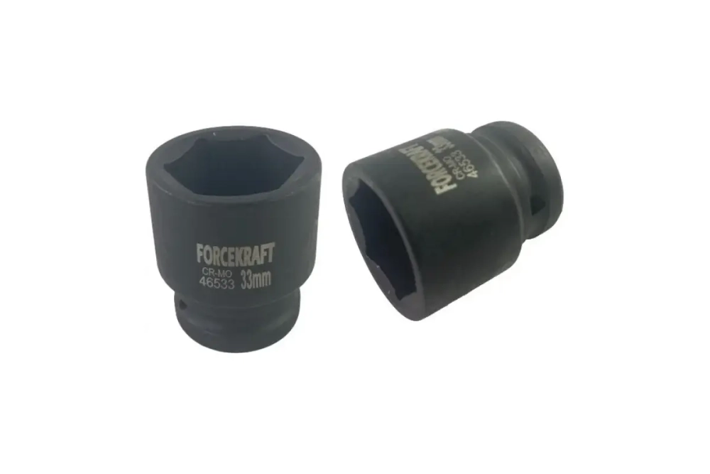 Головка ударная 6-гранная 33 мм, 3/4"DR Forcekraft FK-46533(16198)