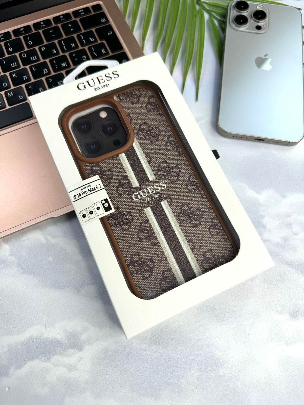 Чехол для iPhone G-Stripe Brown