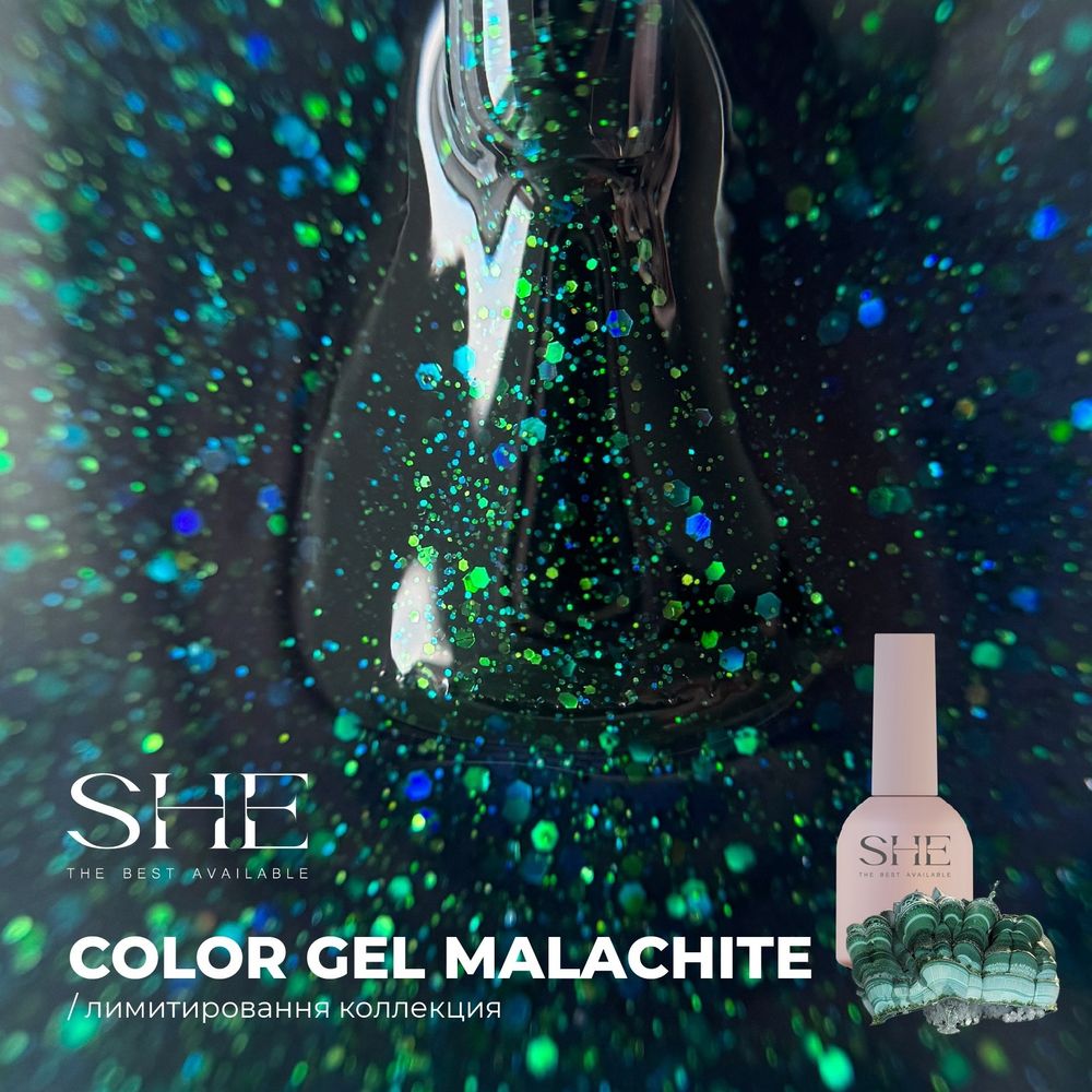 SHE GEL POLISH MALACHITE